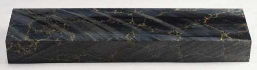 Black With Gold Matrix Tru-Stone Block 0.6